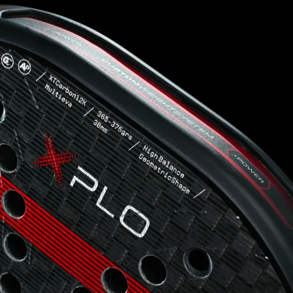 Raquete Bullpadel XPLO 2025 Carbobo 12k - Imagem 7