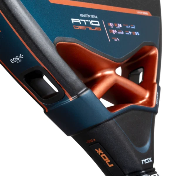 Raquete AT10 GENIUS ATTACK 18K Alum 2025 - by Agustín Tapia Luxury Series - Imagem 11