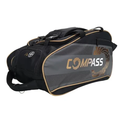 Raqueteira Compass 2024 (Preto e dourado)